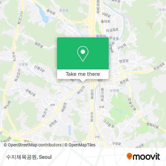수지체육공원 map