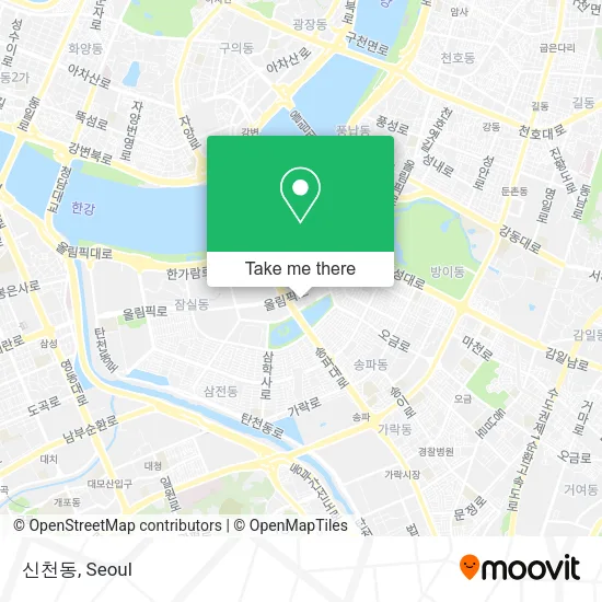 신천동 map