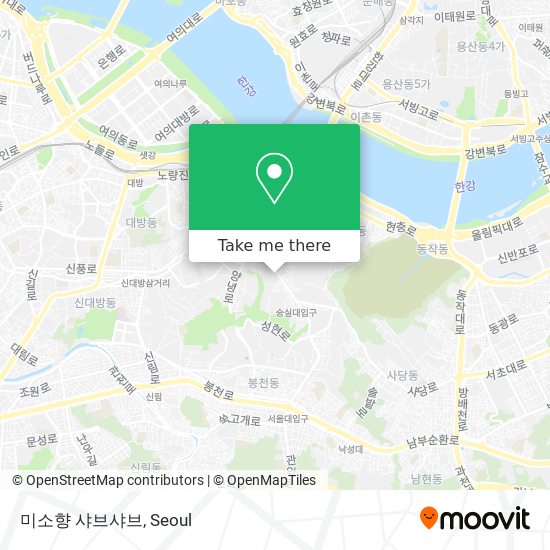 미소향 샤브샤브 map