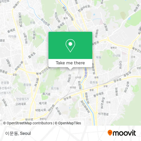 이문동 map