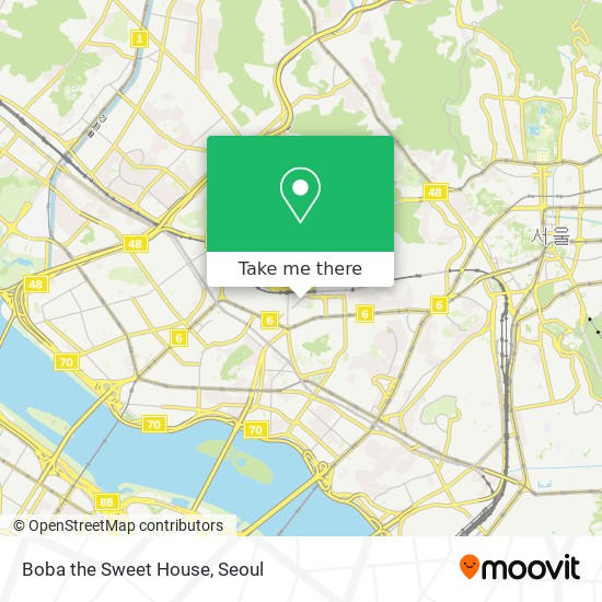 Boba the Sweet House map