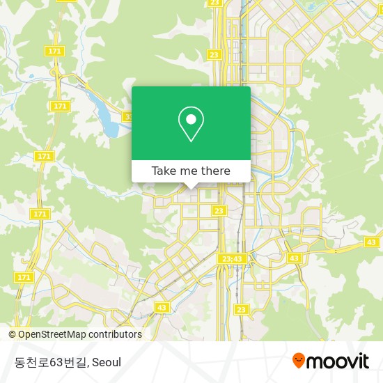 동천로63번길 map