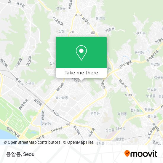 응암동 map