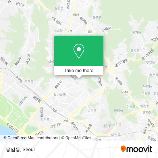응암동 map