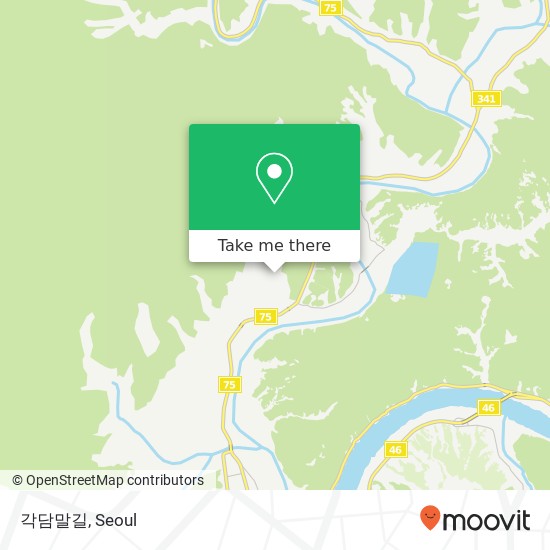 각담말길 map