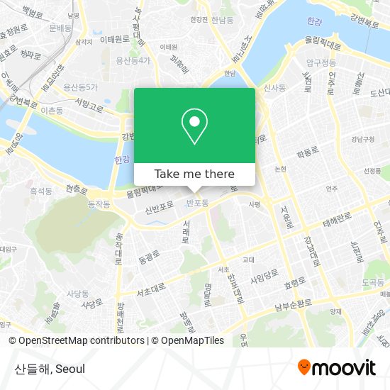 산들해 map