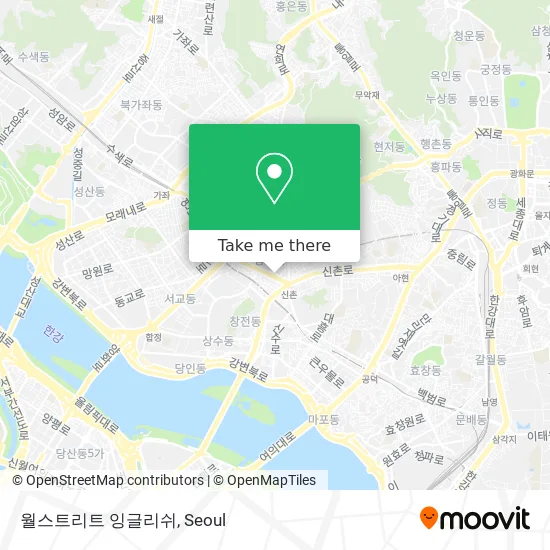 월스트리트 잉글리쉬 map