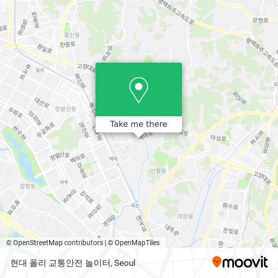 현대 폴리 교통안전 놀이터 map