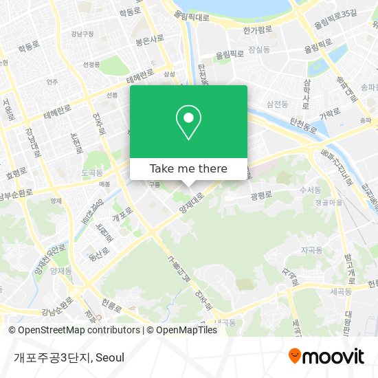 개포주공3단지 map