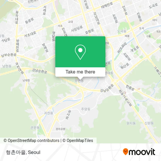 형촌마을 map