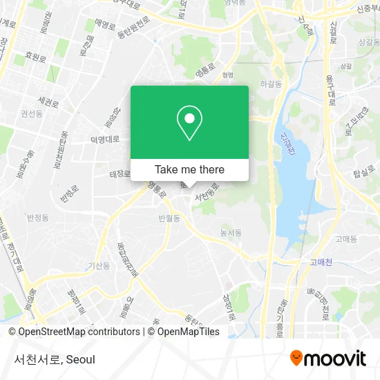 서천서로 map