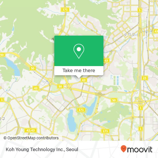 Koh Young Technology Inc. map