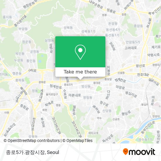 종로5가.광장시장 map