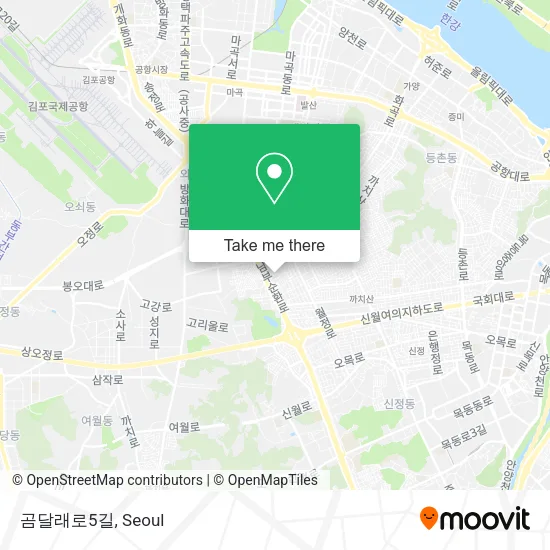 곰달래로5길 map