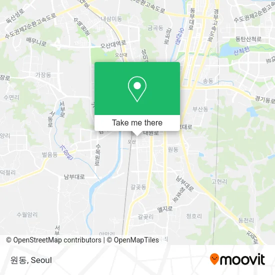 원동 map