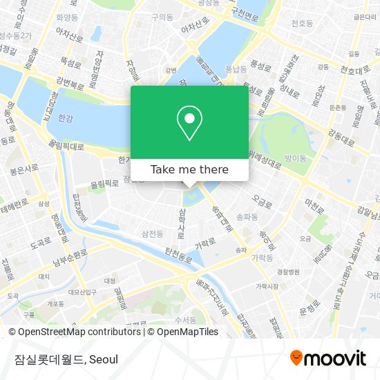 잠실롯데월드 map