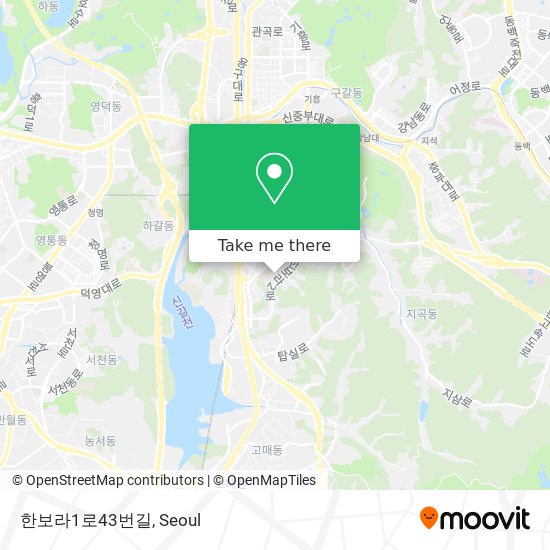 한보라1로43번길 map