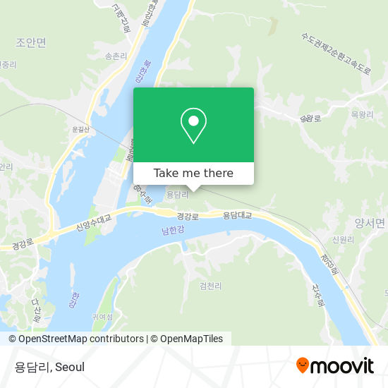 용담리 map