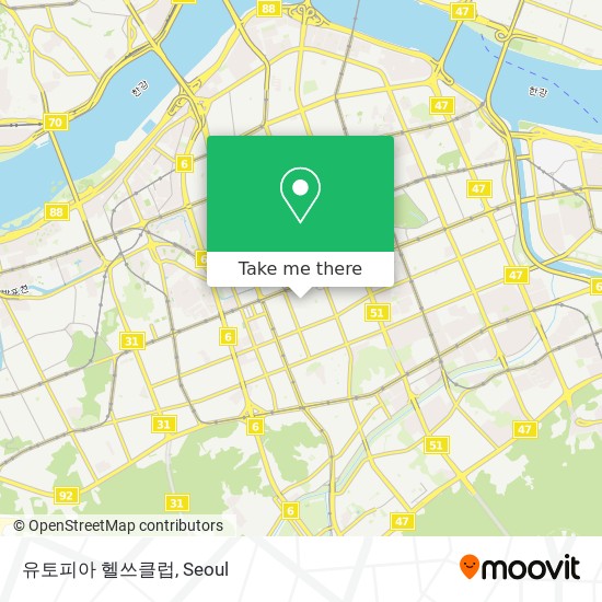 유토피아 헬쓰클럽 map