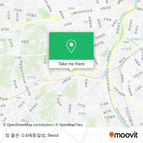 참 좋은 스파&찜질방 map