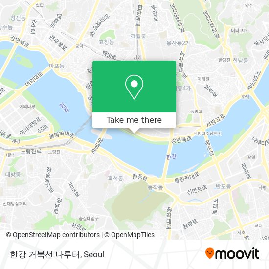 한강 거북선 나루터 map