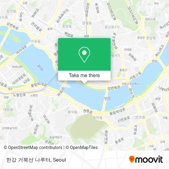 한강 거북선 나루터 map