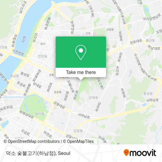 덕소 숯불고기(하남점) map