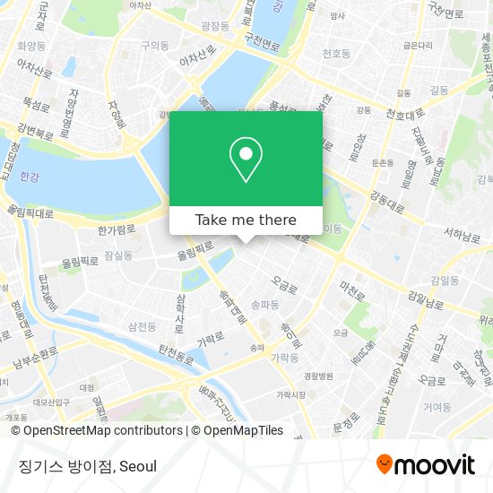 징기스 방이점 map