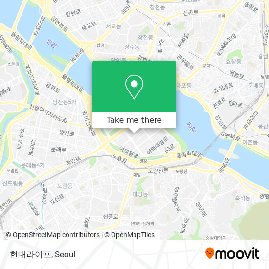 현대라이프 map