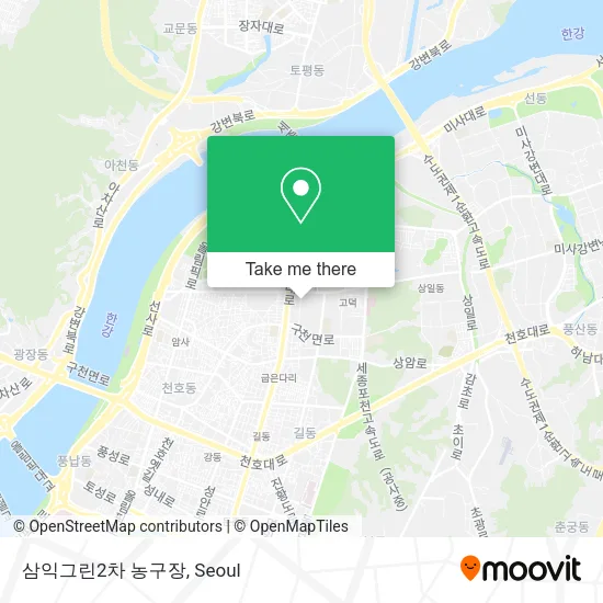 삼익그린2차 농구장 map