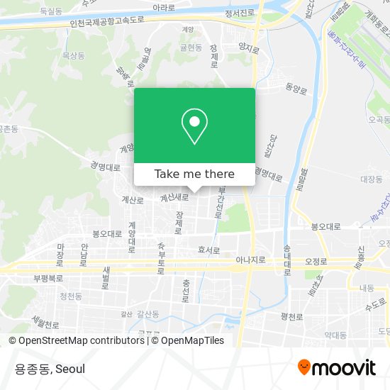용종동 map