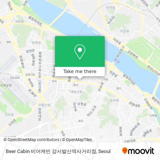 Beer Cabin 비어캐빈 강서발산역사거리점 map