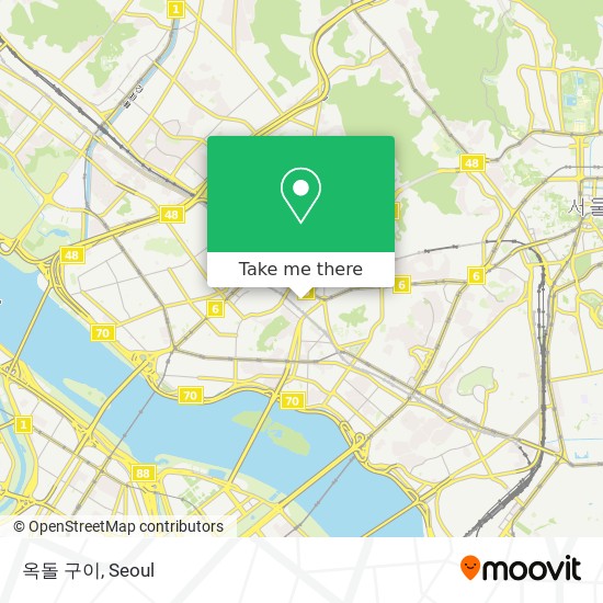 옥돌 구이 map