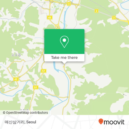 매산삼거리 map