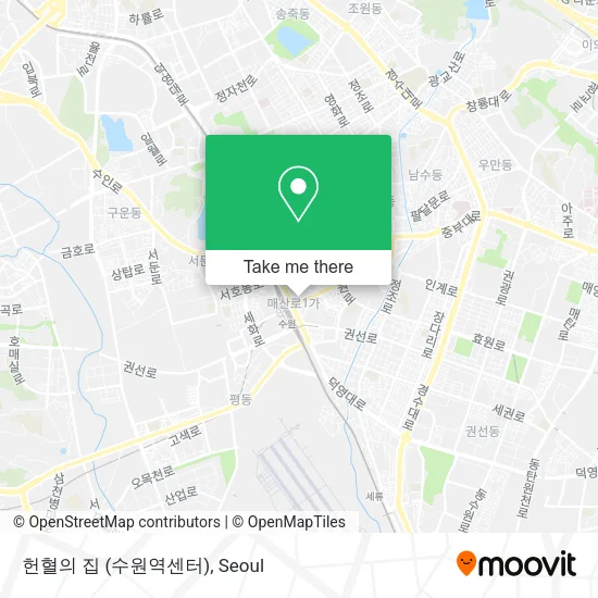 헌혈의 집 (수원역센터) map