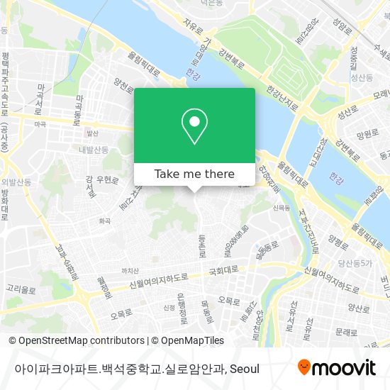 아이파크아파트.백석중학교.실로암안과 map