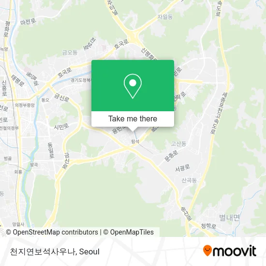 천지연보석사우나 map