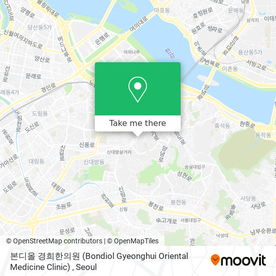 본디올 경희한의원 (Bondiol  Gyeonghui Oriental Medicine Clinic) map