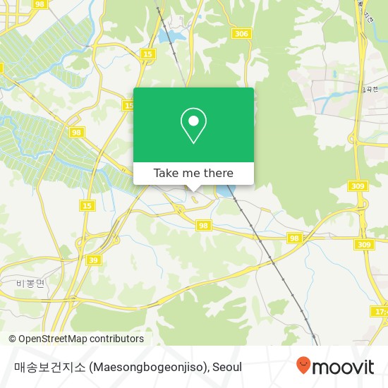 매송보건지소 (Maesongbogeonjiso) map