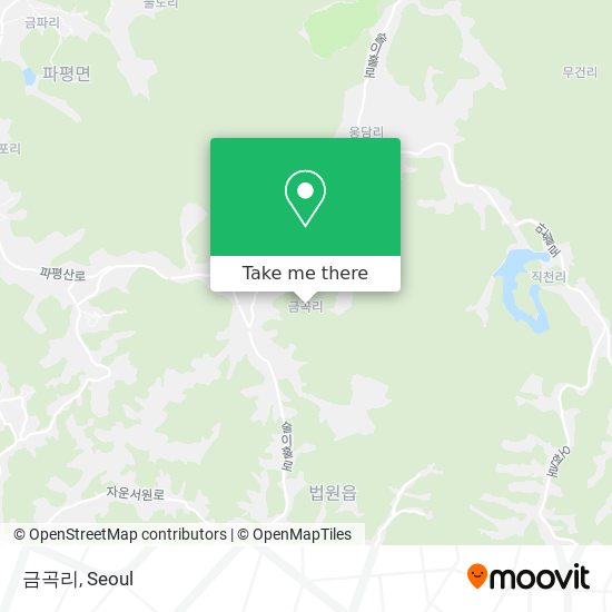 금곡리 map