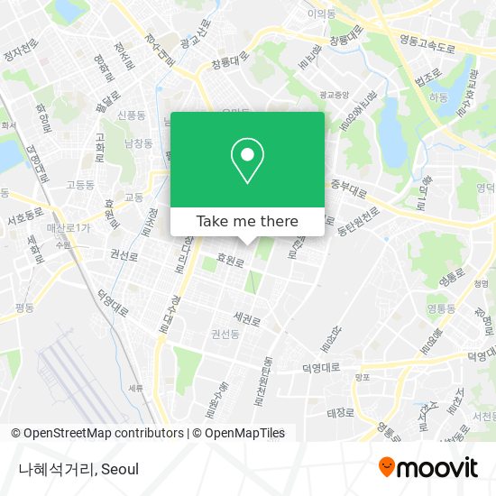 나혜석거리 map