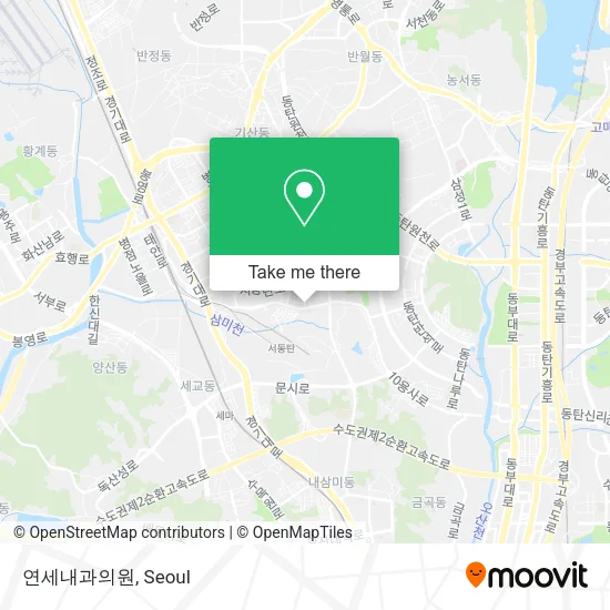 연세내과의원 map