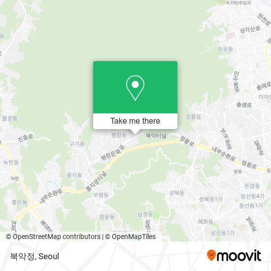 북악정 map