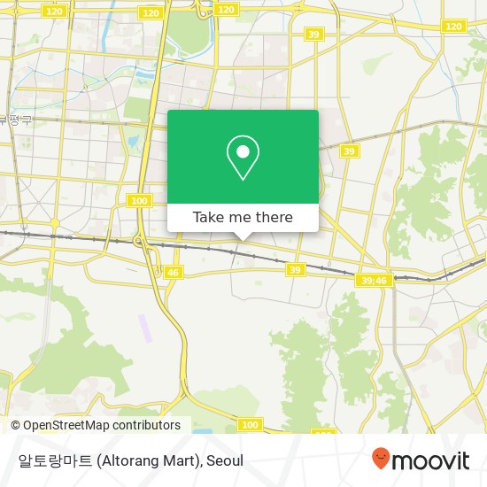 알토랑마트 (Altorang Mart) map