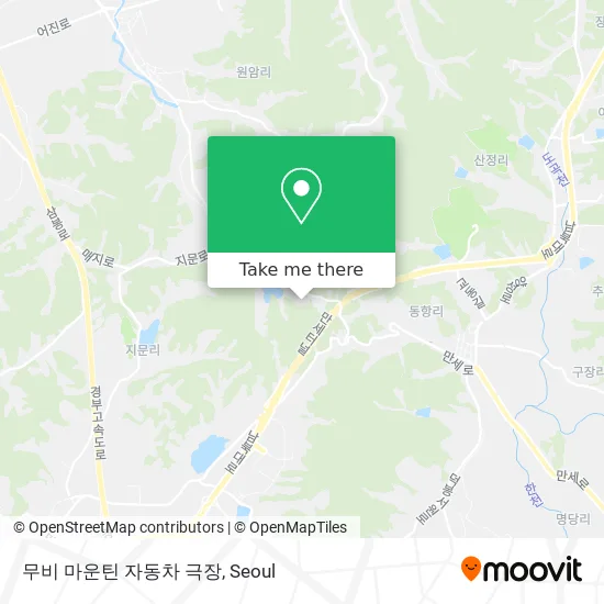 무비 마운틴 자동차 극장 map