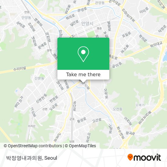 박정영내과의원 map