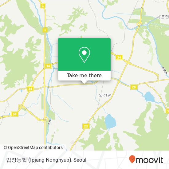 입장농협 (Ipjang Nonghyup) map