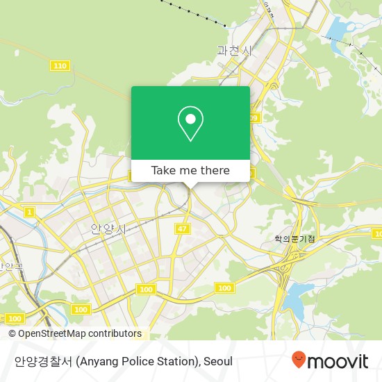 안양경찰서 (Anyang Police Station) map