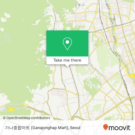 가나종합마트 (Ganajonghap Mart) map