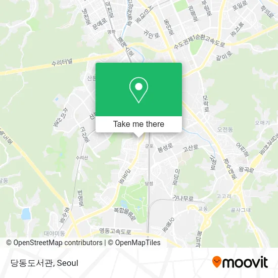 당동도서관 map